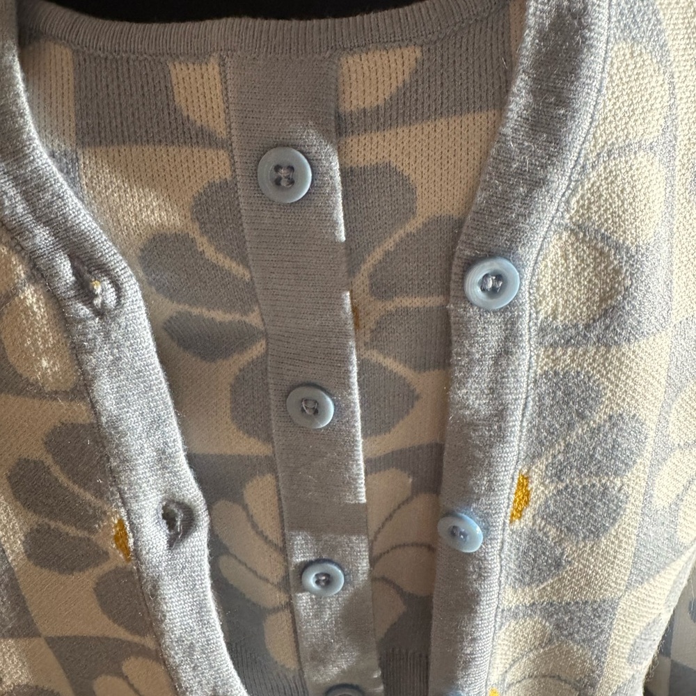 Live & Lottie Retro Floral Sweater Set L - Picture 2 of 8